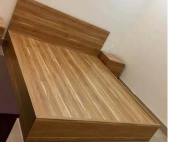 Giường ngủ gỗ công nghiệp giá rẻ 